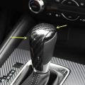 Carbon Fiber Gear Shift Knob Cover Trim for Mazda 2 3 6 Cx-3 Cx-5