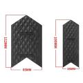 Muqzi 5pcs Bike Frame Guard Protecter, Silicone Frame Pad,black