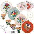 For Beginners Cross Stitch Kit Needle and Colored Thread