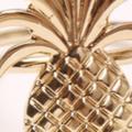 12pcs Pineapple Napkin Ring Metal Plating Napkin Ring Ring Gold