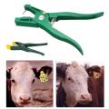 Livestock Ear Tags Marking Plier(100x Yellow Ear Tag+1x Tag Plier)