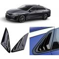 2pcs for Kia K5 2020 2021 2022 Black Rear Side Window Louvers