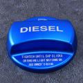 Aluminum Alloy Fuel Tank Cap Cover Trim for Bmw X1(blue Diesel)