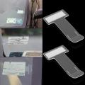 4pcs Parking Ticket Clip Card Bill Holder Home Office Accessories