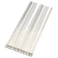 10 Pcs 0.39'' X 15.75'' Stainless Steel Metal Cable Straps