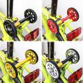 Muqzi Folding Bike Easy Wheel for Brompton Folding Bike Upgraded 3
