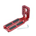 L130a Quick Release L Plate for Nikon Sony Fuji Olympus Camera(red)