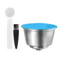 Reusable Capsula,stainless Steel Coffee Filter (with Spoon&brush)