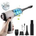 4in1 120w 9000pa Wireless Car Vacuum Cleaner Cyclonic Suction Home