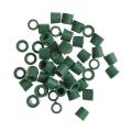 50pcs 1/4 Inch Charging Hose Manifold Repair Kit Sealing Ring(green)