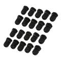 10 Pcs Pg9 Black Waterproof Cable Gland Connectors