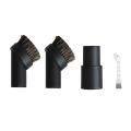 4 Pcs for Most Vacuum Attachments 1.25 Inch Hair Dusting Round Brush