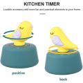 Kitchen Timer Mechanical Egg Timers Figure Countdown Timer (yellow)