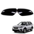 Car Glossy Black Rearview Mirror Cover Trim Frame Side Mirror Caps