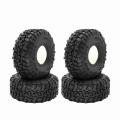 4pcs 120mm 1.9inch Rubber Tires for 1/10 Rc Rock Crawler Axial Scx10