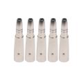 5pcs Adapters-1 6.35mm Xrl Female to Female Audio Adapter Silver