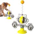 Cat Toys Interactive Kitten Toy for Cats Accessories Supplies -yellow
