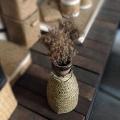 Rattan Ceramic Flower Pot Hand-woven Seaweed Woven Flower Arrangement