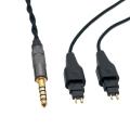 Headphone 4.4mm Balanced Cable Diy Cable for Sennheiser Hd580 Hd600