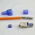 Cat7 Rj45 Connector Ethernet Plug Adapter Tool-free Crimping Shielded