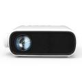 Mini Portable Projector Fhd 1080p Color Led 3d Play,white-eu Plug