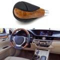 Automatic Gear Stick Knob Shifter Head for Lexus Toyota Yellow Wood