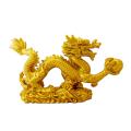 Chinese Zodiac Golden Dragon Statue Animal Decoration Home Decoration