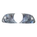 2pcs White Turn Signal Lamp Corner Lamp Car Turn Signal Light