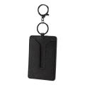 Car Key Holder Card Case Leather Compatible for Tesla Model 3 - Black