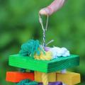 Large Parrot Chewing Toy - Bird Parrot Blocks Knots Tearing Toy