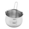 Heating Pot Warmer Pan Small Saucepan Cheese Pot with Pour Spouts
