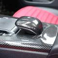Carbon Fiber Car Console Armrest Cover for Benz A Class W177 2019+