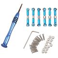 For Wltoys Upgrade Metal Rods A959b A969 K929 Rc Car Parts,blue