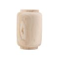 Wooden Vase Table Wood Ware Flower Bottle Ornament Home Decoration