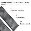 For Tesla Model Y 2020 2021 Air Outlet Cover Under Seat