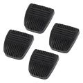 4x Brake Clutch Pedal Pad Rubber Cover for Toyota/camry/celica/paseo