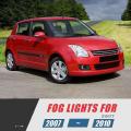 Car Front Fog Light Lamps with Halogen Bulb Harness for Suzuki