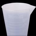 250ml Kitchen Laboratory Plastic Measurement Beaker Measuring Cup