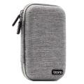 Boona Waterproof Storage Bag for 2.5-inch Supply Usb Drive Data Gray