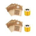For Karcher Wet & Dry Vacuum Cleaners Bags and Filter Set