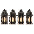 4pcs Metal Tealight Candle Holder Wedding Centerpieces