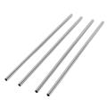 50 Pcs 8.5 Inch Reusable Stainless Steel Beverage Cocktail Straws