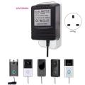 18v Ac Adapter Transformer Charger for Wifi Video Doorbell Uk Plug