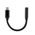 Jm04 Pro Alc5686 Usb Type C to 3.5mm Aux Cable Hifi Adapter ,black