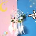 Dream Catcher Diy Pendant Flower Dream Catcher Wall Hanging Wedding