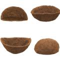 Half Circle Planter Coco Fiber Liners for Wall Baskets 2pack 14 Inch