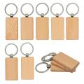Wood Engraving Blanks for Keychains 20 Pack (width:1.22 Inch)