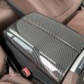 Carbon Fiber Armrest Cover for Bmw X5 X6 X7 E70 E71 F15 F16 G05 G06
