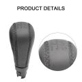 For Volvo S60 S80 V70 Xc70 Pu Leather Gear Shift Knob Handball 6speed