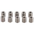 10 Pieces Of Inner M5 Outer M8 Length 10 Slotted Repair Nut